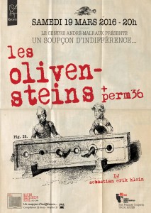 concert olivensteins + perm 36